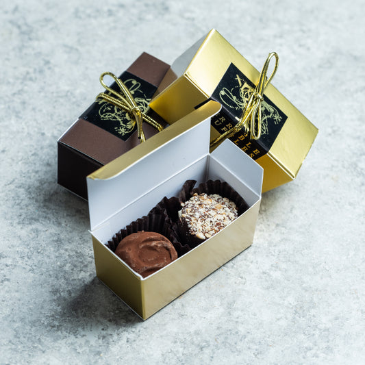 Gift Box of 2 Chocolate Truffles