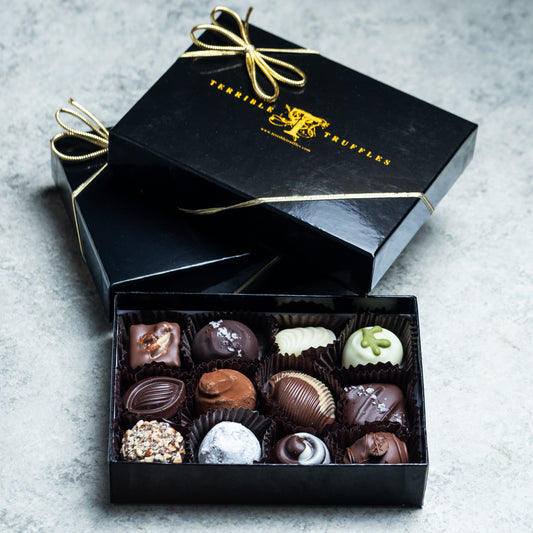 Gift Box of 12 Chocolate Truffles