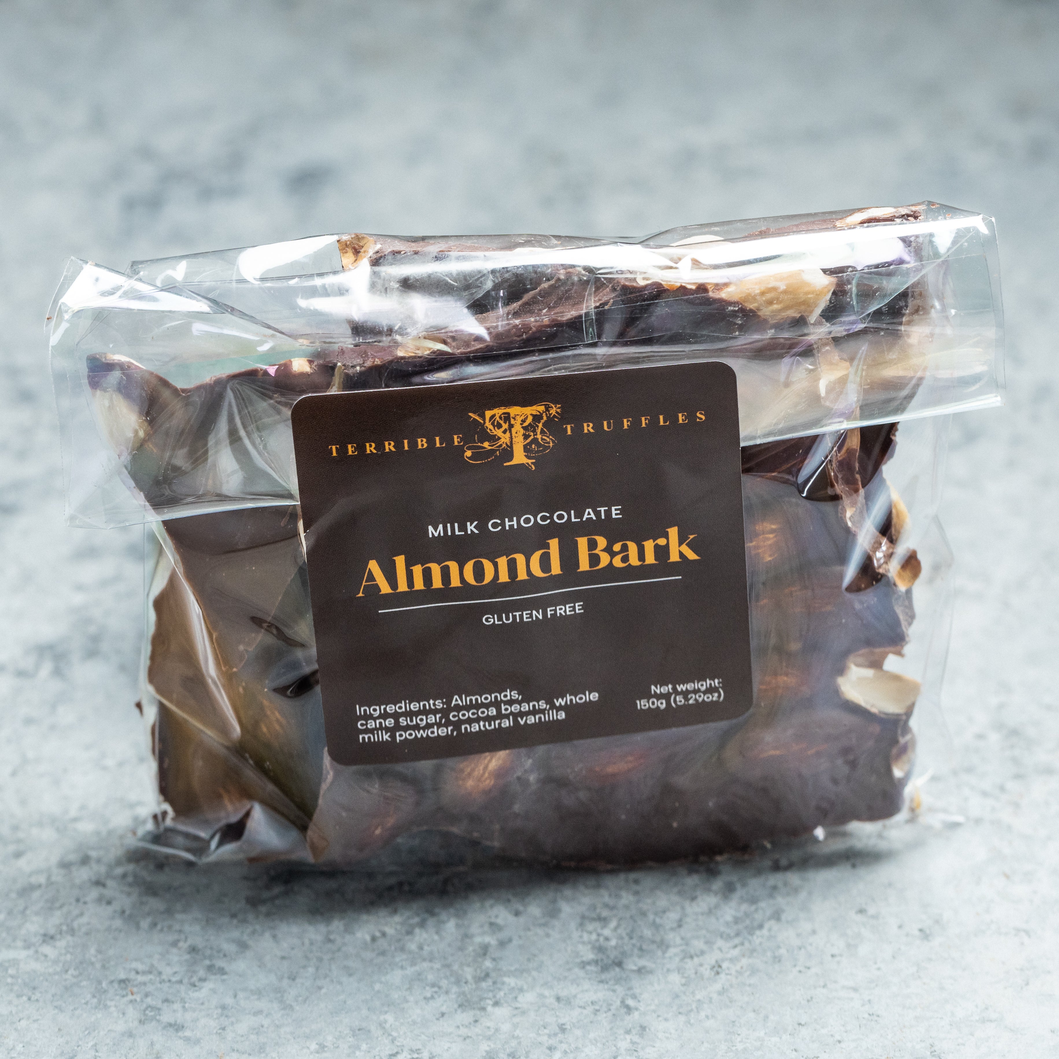 Chocolate Almond Bark – Terrible Truffles