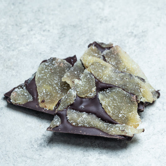 Crystallized Ginger in Dark Chocolate